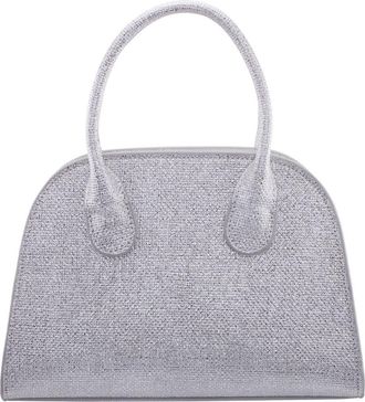 Nina Yorke Top Handle Bag in Silver at Nordstrom