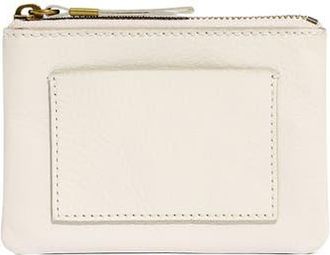 Madewell Leather Pocket Pouch Wallet in Form Grey at Nordstrom Rack