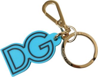 Dolce & Gabbana Sleutelhanger - unisex - Sleutelhangers & Tashangers - Blauw - ONE Size - Accessoires