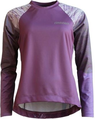Zimtstern Braapz Shirt L/S Velotrikot f&uuml;r Damen | lila