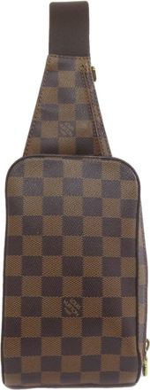 Louis Vuitton Damier Damier Canvas Ebene Damier Canvas Sling Bag (Pre-Owned)