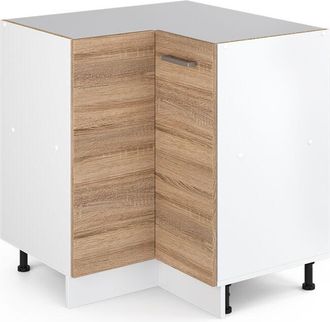 Vicco Mobile ad angolo cucina R-Line, Sonoma, 75.6 cm, pl Rovere