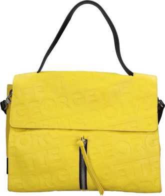Rebelle Leren Tas - Dames - Handtassen - Geel - ONE Size - Leer - Tassen