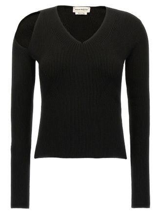 Alexander McQueen Alexander Mcqueen Womens Cut-Out Sweater