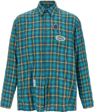 Song for the Mute Hombre, Camisas, Azul, Talla: M