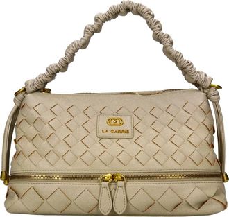 La Carrie Essenti&euml;le Tas van Kunstleer - Dames - Handtassen - Grijs - ONE Size - Leer - Tassen