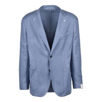 L.B.M. 1911 Blazers, male, Blue, Size: 3XL Giacca Stondata