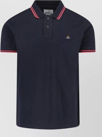 Vivienne Westwood cotton regular-fit short-sleeve polo shirt