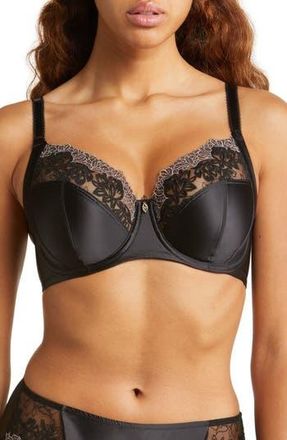 Wacoal Side Note Full Coverage Underwire Bra in Black at Nordstrom Rack, Size 40G (4D Us)