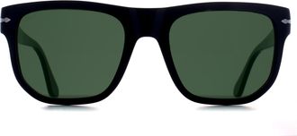 Persol Square Unisex Black Green PO3306S - One Size