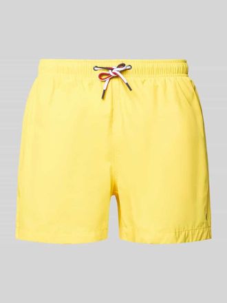 Mc Neal Badehose mit elastischem Bund und Tunnelzug in Neon Gelb, Gr&ouml;&szlig;e XXL