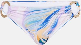 Alexandra Miro Tanga printed bikini bottoms