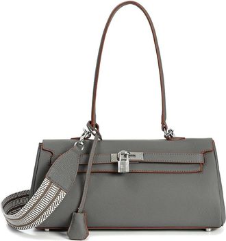 Tiffany & Fred Top-Grain Leather Shoulder Bag