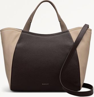 Radley London Dark Oak Medium Ziptop Grab Bag Muswell Lane AW25 Radley London