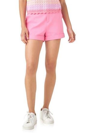 English Factory Stretch Cotton Suiting Shorts in Pink at Nordstrom Rack, Size X-Small