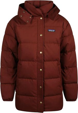 Patagonia Cotton Down Parka - Dames - Winterjassen - Bruin - S - Katoen - Jassen