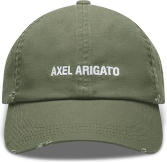 Axel Arigato AA Logo Cap - unisex - Petten - Groen - ONE Size - Katoen - Accessoires