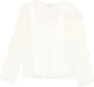 Forte_Forte Camicia Volants Contemporary Chiffon