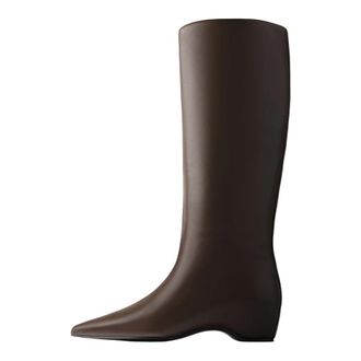 L37 Midnight Rider Soul - Dames - Hoge Laarzen - Bruin - 37 EU - Leer - Schoenen
