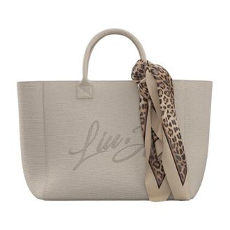 Liu Jo Plentia L Tote - female - Liu Jo - Shopping Bags - Beige - ONE SIZE - Bags