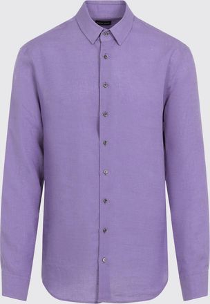 Giorgio Armani Camicia classica Giorgio Armani in lino