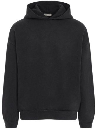 Fear of God graphic-print hoodie - men - Cotton - L - Black