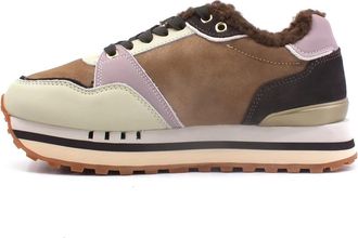 Blauer Sneakers - Dames - Sneakers - Bruin - 37 EU - Leer - Schoenen