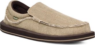 Sanuk Chiba Woven Slip-On in Tan at Nordstrom, Size 14