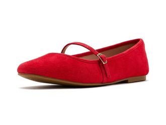 Cole Haan Yelena Mary Jane Womens Shoes Salsa Suede : 10.5 B - Medium, Leather/Textile/Vinyl
