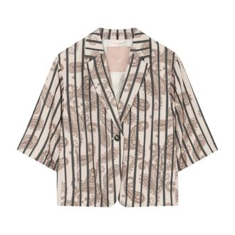 Gustav Dames, Jassen, Beige, Maat: XS