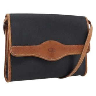Dior Pre-owned Cross Body Bags, female, Black, Size: ONE SIZE Pre-owned Nylon Shoulder Bag