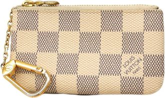 Louis Vuitton White Coin Purse/Coin Case (Pre-Owned)