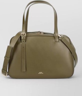 A.P.C. virginie leather shoulder bag