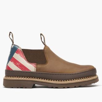 Georgia Boot Patriotic Romeo Shoe in Brown at Nordstrom, Size 11.5