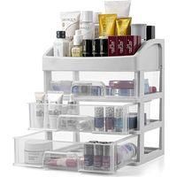 OEM Organizador De Maquillaje Con Cajones, Almacenamiento De Maquillaje Y Cosm&eacute;ticos Para El Ba&ntilde;o, Almacenamiento Para Tocador, Caja De Almacenamiento De 