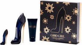 Carolina Herrera Womens Good Girl Gift Set (Eau De Parfum 80ml + Body Lotion 100ml + Eau De 7ml) - Brown - One Size