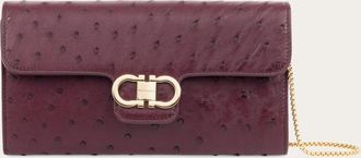 Ferragamo Women Wallet on chain Violet