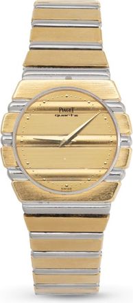 Piaget Pre-owned Piaget Polo Gold-tone Dial Ladies Watch 761C701