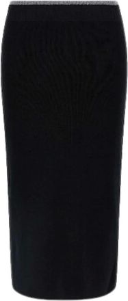 Pinko Pinko, Rokken, Dames, Zwart, M, Wol, Nuova Guinea Rok