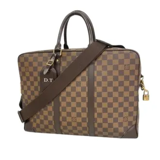 Louis Vuitton Pre-owned Handbags, male, Brown, Size: ONE SIZE Pre-owned Briefcase