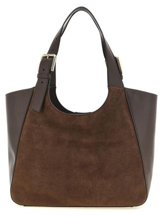Furla Brown Dora Medium Tote