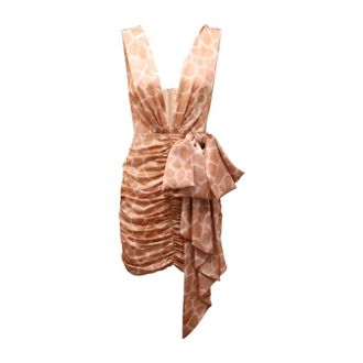Elisabetta Franchi Ab 11722E2 V540 Jurk - Dames - Feestkleedjes - Roze - S - Kleedjes