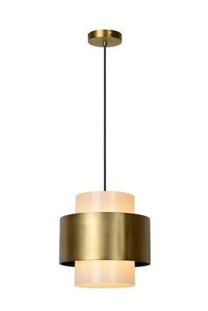 Netlighting Firmin Classic Pendant Light &Oslash; 30cm 1xE27 Matt Gold Brass