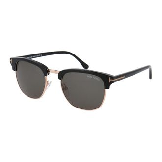 Tom Ford Stijlvolle zonnebril voor Henry - Heren - Accessoires - Geel - Maat: 53 MM