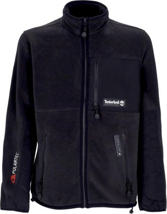 Timberland Fleece Jack met Ritssluiting - Heren - Vesten met rits - Zwart - S - Polyester - Hoodies & sweatvesten