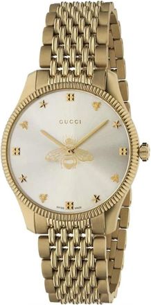 Gucci G-Timeless Horloge - unisex - Horloges - Geel - ONE Size - Accessoires