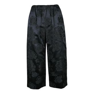 Comme Des Gar&ccedil;ons Dames, Broeken, Zwart, Maat: XS Poliester