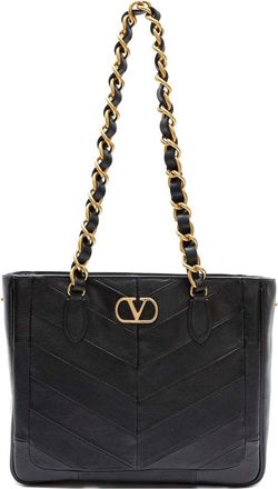 Valentino Garavani Laseine Small Leather Shoulder Bag