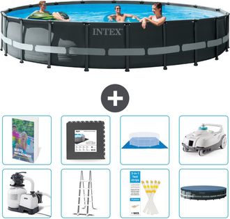 Intex Piscina Ultra Xtr Redonda - 610x122 Cm - 9-piezas S610
