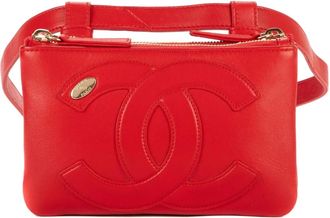 Chanel Marsupio in pelle - Rosso